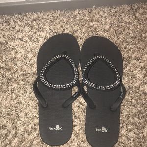 Black sandals